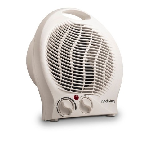 Innoliving INN-580 stufetta elettrica Interno Bianco 2000 W Riscaldatore ambiente elettrico con ventilatore