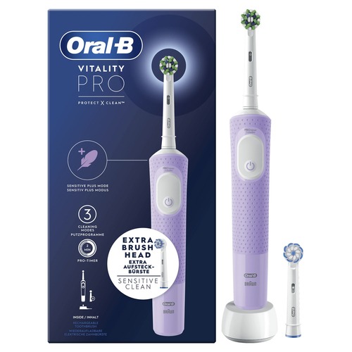 Oral-B Vitality Spazzolino Elettrico Ricaricabile Pro Viola