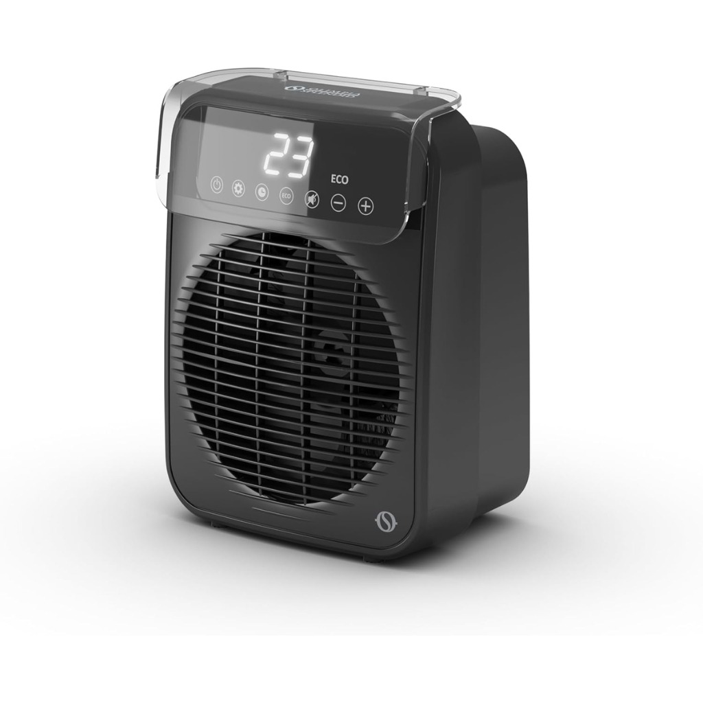 Olimpia Splendid CALDO TEKNO Interno Nero 2000 W Riscaldatore ambiente bagno elettrico con ventilatore