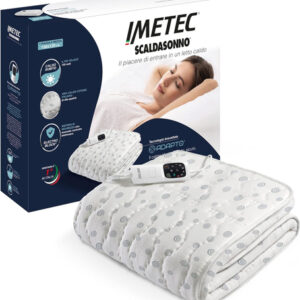 Imetec 16633 Scaldasonno Adapto piazza e mezza 150 x 120 cm Basso consumo