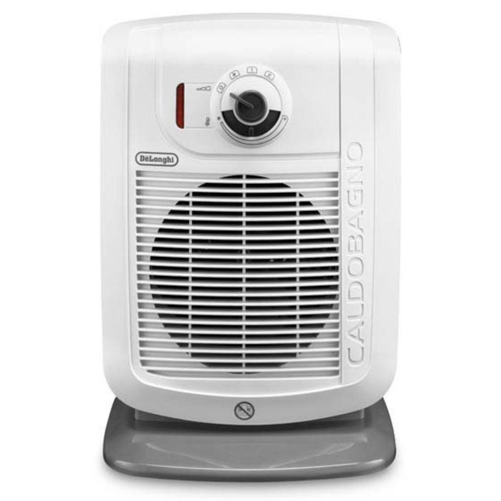 De’Longhi Caldobagno HBC 3030 Bianco 2000 W Riscaldatore ambiente elettrico con ventilatore