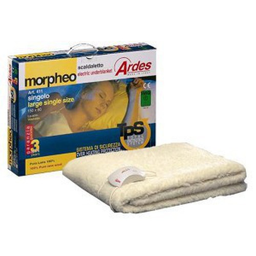 Ardes Morpheo 411 Riscaldaletto elettrico 60 W Beige Lana