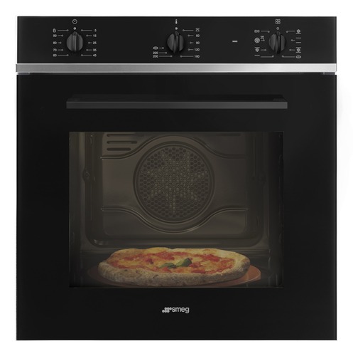 Smeg SF64M3PZB Forno da incasso 65 L 3000 W 8 Funzioni Pizza Classe A Nero