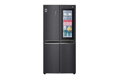 LG GMQ844MC5E Frigorifero 4 porte multidoor Libera installazione 530 L E Nero