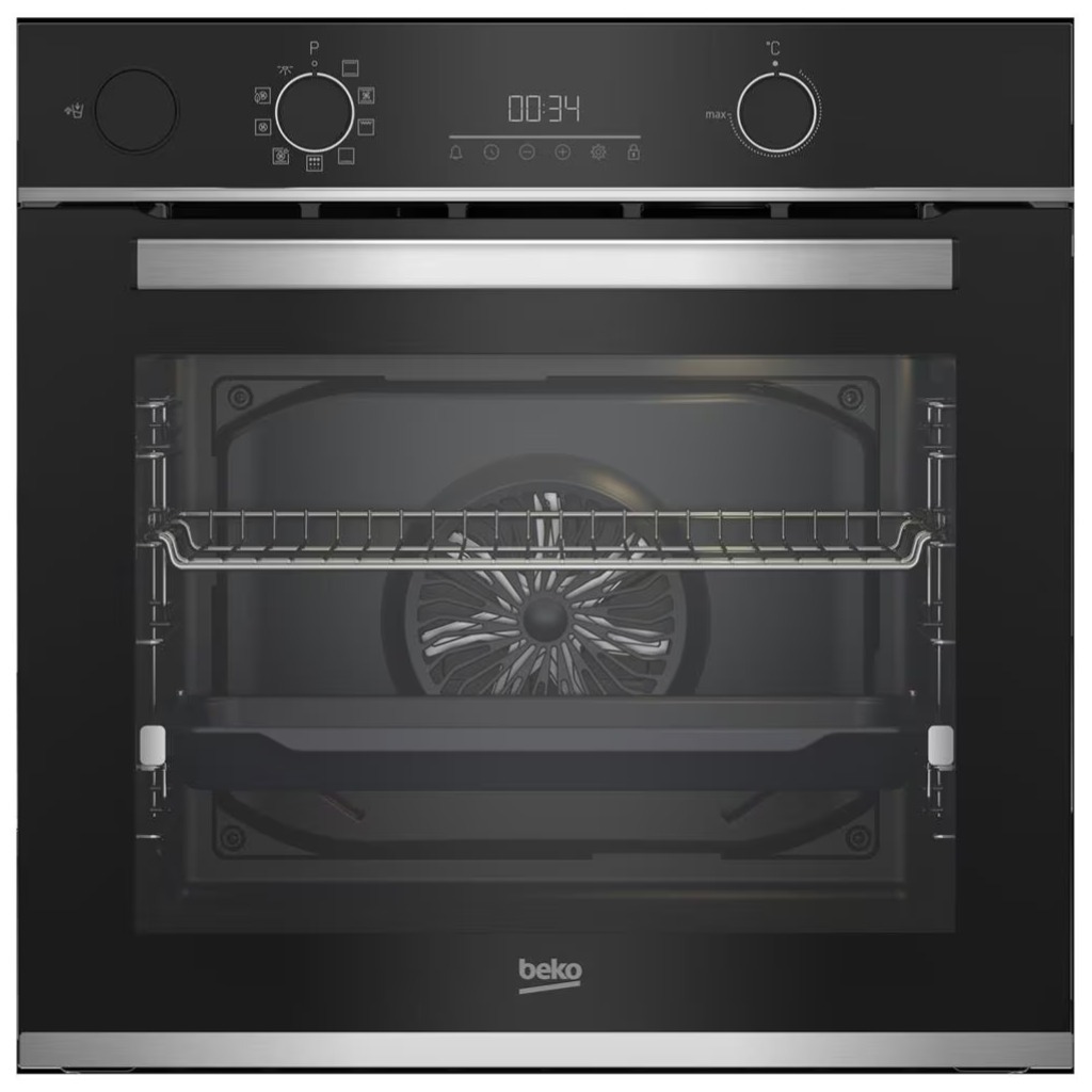 Beko BBIS13300XPE Forno Elettrico da Incasso Pirolitico 71 L Multifunzione 9 Programmi Ventilato Vapore Classe A+