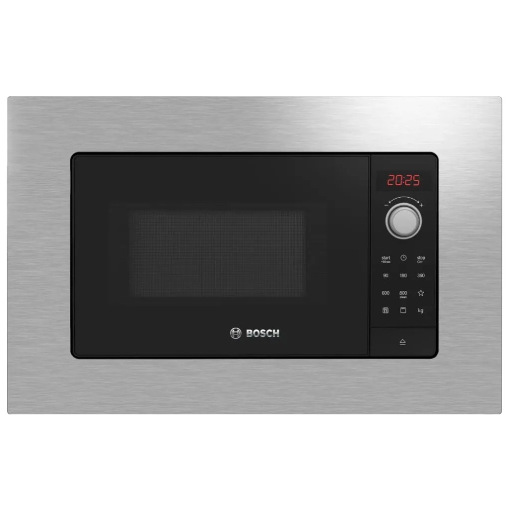 Bosch BEL623MS3 Forno a Microonde da incasso 20 L Potenza 800W Larghezza 60 cm Inox