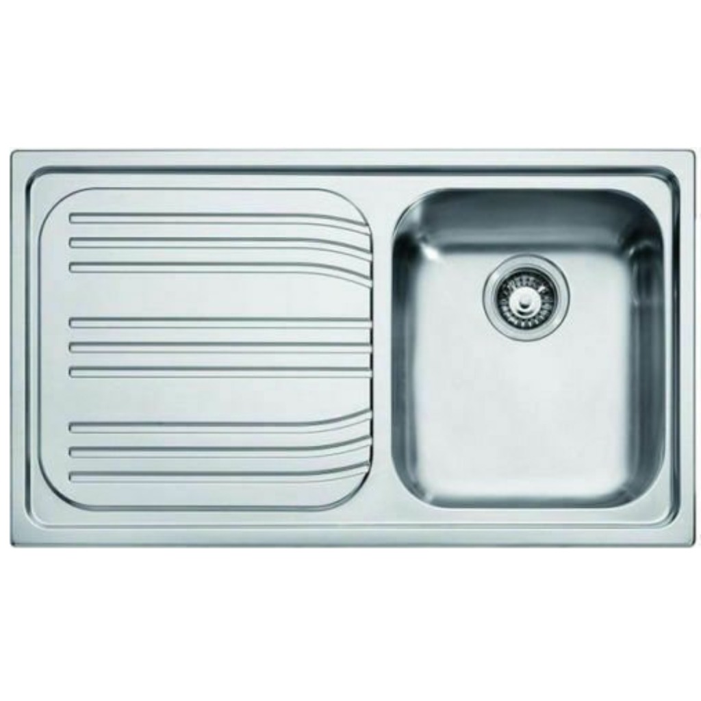 Franke RRX 611 Radar Lavello incasso 86 x 50 Cm inox Gocciolatoio sinistro 85862907