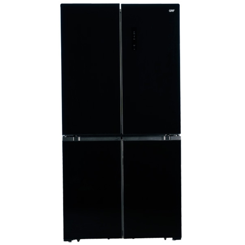 GRF CB91836BG Frigorifero 4 Porte Multi Door Vetro Nero Inverter Total No Frost Classe E