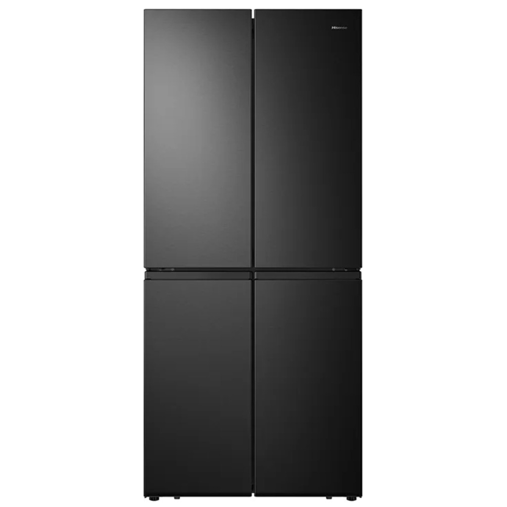 Hisense RQ563N4SF2 Frigorifero 4 porte Multidoor Libera installazione 454 L Classe E Nero