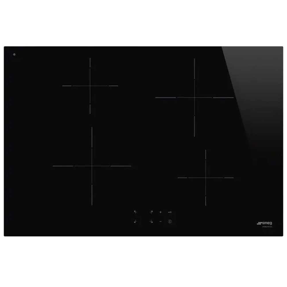 Smeg SI2741D Piano Cottura a Induzione da 75 cm a 4 Zone di cottura Nero