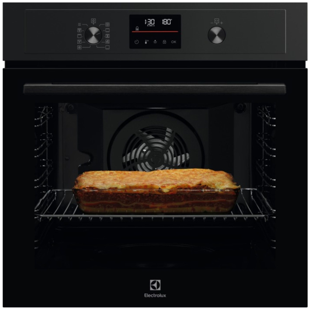 Electrolux EOF4P56H Forno Elettrico Pirolitico Multifunzione SurroundCook 72 L Classe A+ Pure Black