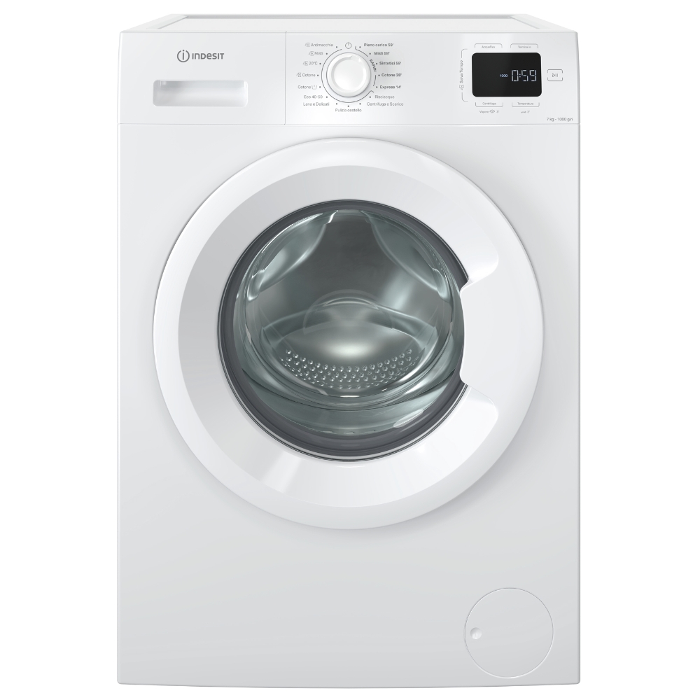 Indesit IM 760 MY TIME IT Lavatrice 7 Kg Centrifuga 1000 Giri Inverter Classe A