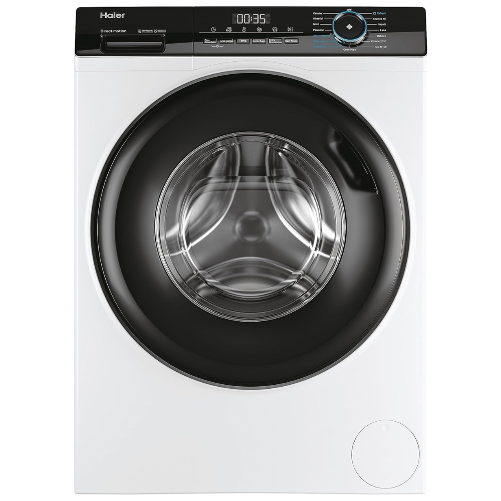 Haier HW90-B14939-IT Lavatrice 9 Kg Centrifuga 1400 Giri 15 Programmi Vapore Classe A - HW90B14939IT